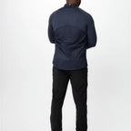 Thumbnail image #2 for Chef Works CBS01-GRY-XL Chef Coat, Raglan Long Sleeve, Snap Front, Grey, XL