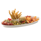 Thumbnail image #1 for TableCraft Products CW2210CP Oblong King Fish Platter, Copper-Finish Cast Aluminum, 21" x 9" x 1-3/4"