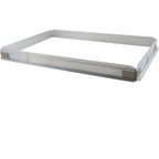 Thumbnail image #1 for AllPoints Foodservice Parts & Supplies 1371344 1/1 Size Sheet Pan Rack Extender, Aluminum with Stainless Steel Reinforced Corners