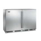 Thumbnail image #1 for Perlick Corporation HC48RW4 Dual-Zone Undercounter Refrigerator & Wine Cooler, Two-Section, 47-7/8"W, Stainless Steel Top & Sides