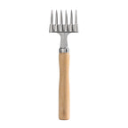 Thumbnail image #1 for New Star Foodservice Inc. 48346 9-Inch Zinc Alloy Ice Chipper with Wooden Handle Case of 12