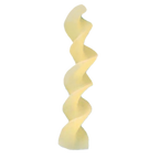Thumbnail image #1 for Arcobaleno Pasta Equipment AEX130 & AEX130M#244 Fusilli Pasta Extruder Die, Bronze, 12.6 mm, 2-Piece