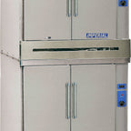 Thumbnail image #1 for Imperial (Middleby) ECV-2 Gas Double-Deck Convection Oven, Standard Size, Stainless Steel Exterior, Porcelain Interior