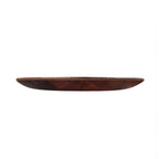 Thumbnail image #2 for G.E.T. Checkered - EGS ECO99R-CK . . Round Melamine Plate, 9 in, Natural Checkered Wood Pattern Case of 6