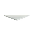 Thumbnail image #1 for G.E.T. Bugambilia PT005-MOD Triangular Cast Aluminum Buffet Platter with Resin Coating, 21" x 21", 1-1/2" Deep