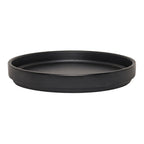 Thumbnail image #2 for Steelite International Creations, Black 7181TM501 Round Black Melamine Stack Plate, 6.25-Inch