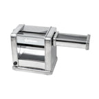 Thumbnail image #1 for Omcan 48367 (PM-CN-0150N-S) Pasta Sheeter, countertop, electric, carbon steel rollers, aluminum cutters with (3) width choices, stainless steel