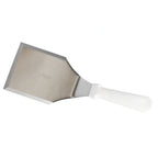 Thumbnail image #1 for Alegacy PC54WHCH Solid Square-End Turner, 5-1/2" x 4-1/2" Blade, White Polypropylene Handle Case of 12