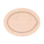 Thumbnail image #1 for Epicurean 659-120901 Oval Composite Fajita Serving Board, Natural, 12 x 9.25 x 0.75 in Case of 4