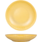 Thumbnail image #1 for International Tableware Hearth™ HT-107-CA ™ Pasta Bowl, 7" Round Coupe, 14.5 oz, Stoneware, Caramel Reactive Glaze Case of 2 Dozen