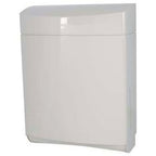 Thumbnail image #1 for AllPoints Foodservice Parts & Supplies Bobrick 1411163 Wall-Mounted Manual Folded Paper Towel Dispenser, White Plastic