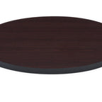 Thumbnail image #1 for ATSMFG ATE48-W Laminated Round Table Top, 48" Diameter, Walnut, 1.5" Thick, PVC Edge and Back Sheet
