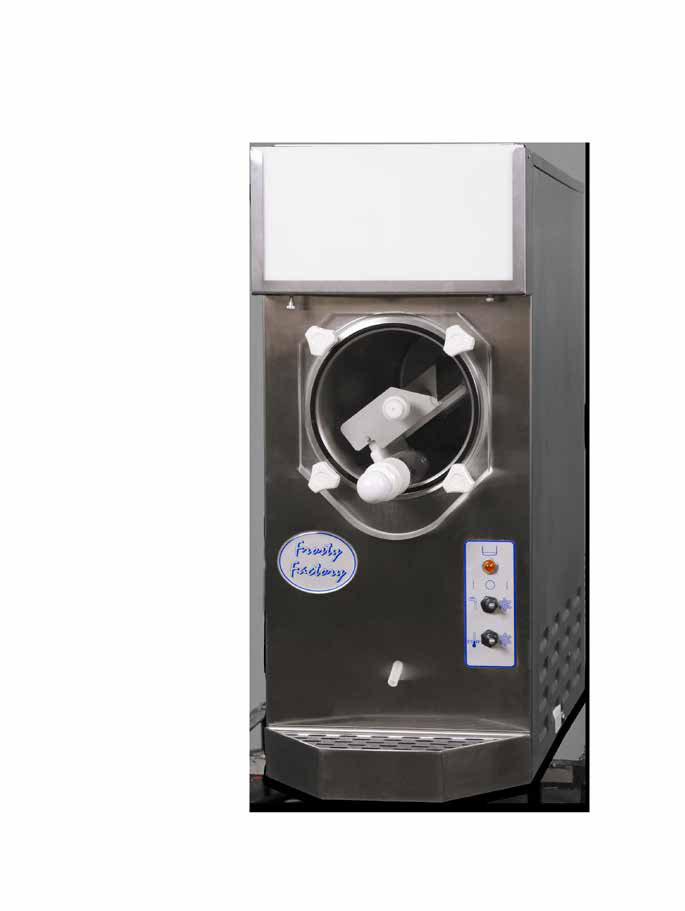 Product image #2 for Frosty Factory 115R Countertop Single-Flavor Frozen Beverage Dispenser for Remote Refrigeration Systems