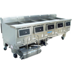 Thumbnail image #1 for Ultrafryer Systems (Middleby) UltraGold™ B-E20-18-5-UC Electric 5-Tank Fryer, 20 kW Each, 18-Inch Vats, 70–110 lb Capacity