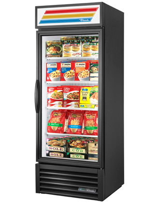 Product image #11 for True 30-Inch One-Section Glass Door Freezer Merchandiser with Hinged Door