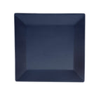 Thumbnail image #1 for CAC China Color Arts KC-21-CBU Square Ceramic Plate, 12 in, Cobalt Blue 1 Dozen
