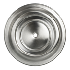 Thumbnail image #1 for Steelite International Folio, Plate Covers 5379S802 Round Stainless Steel Plate Cover, 10.625-Inch Case of 2 Dozen