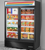 Thumbnail image #5 for True Two-Section Glass Door Freezer Merchandiser, 54-Inch Wide, Self-Contained Bottom Mount