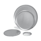 Thumbnail image #1 for Browne USA Foodservice 575318 Solid Aluminum Coupe Pizza Pan, Round, 18-Inch, 18 Gauge