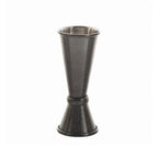 Thumbnail image #1 for TableCraft Products 10561 Japanese Jigger, 1 oz & 1-1/2 oz, Black Acid-Etch 18/8 Stainless Steel Case of 6