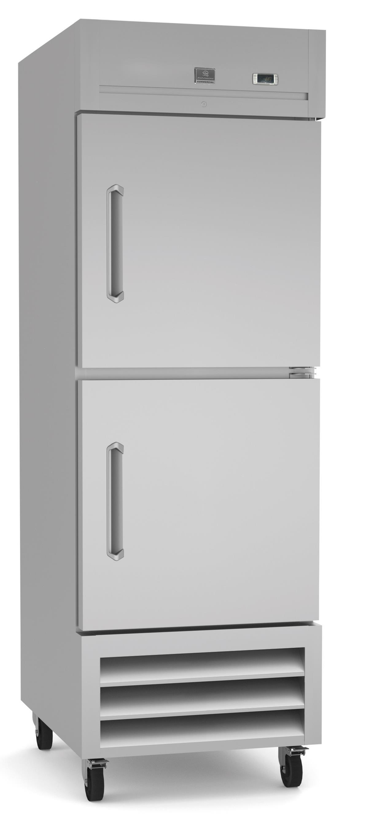 Product image #5 for Kelvinator Commercial 27-Inch One-Section Reach-In Refrigerator, Self-Contained Bottom Mount, Solid Half Doors, 21 Cu. Ft.