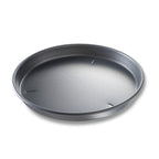 Thumbnail image #1 for Chicago Metallic Bakeware BĀKALON 91150 Deep Dish Pizza Pan, 15" Diameter x 1-1/2" Deep, 14 Gauge Hardcoat Anodized Aluminum Case of 12