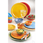 Thumbnail image #2 for Libbey Cantina 903033008 Porcelain Oval Rimmed Platter, 11-5/8" x 9-1/4", Saffron