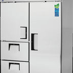 Thumbnail image #5 for Everest Refrigeration ESRF2D2 Two-Section Reach-In Refrigerator/Freezer Combo, Dual Temperature, 44 Cu. Ft., Top-Mounted Refrigeration