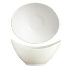 Thumbnail image #1 for Reserve by Libbey - Silk 987659324 Oval Porcelain Pasta Bowl, 9 oz, 5-inch