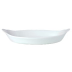 Thumbnail image #2 for Steelite International Steelite Performance, Simplicity 11010318 Oval Earred Gratin Dish, 6.5 oz, Alumina Vitrified, 8 x 4.5 in Case of 2 Dozen