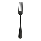 Thumbnail image #1 for Cardinal Baguette Black by Sola MB250 Dessert Fork, Baguette Black Pattern, 18/10 Stainless Steel, 7.18" Pack of 1 Dozen