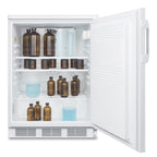 Thumbnail image #2 for Summit Commercial Accucold® FF7LWGPC Counter-Height Healthcare Refrigerator, 5.5 cu. ft., Solid Hinged Door, Keyed Lock