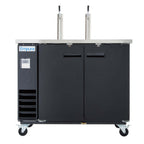 Thumbnail image #4 for Empura Refrigeration E-KDD2-2 Direct Draw Beer Dispenser, 49.1-Inch, 2-Tower, Black, 2 Half-Keg Capacity