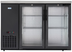Thumbnail image #10 for KoolMore 48-Inch Two-Section Back Bar Refrigerator with 2 Glass Swing Doors, 7.4 Cu. Ft., Black
