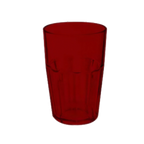 Thumbnail image #1 for G.E.T. GET 9910-1-R . . SAN Plastic Double Rock Tumbler, 10 oz, Red Dozen Case of 6 Dozen