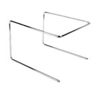Thumbnail image #1 for Thunder Group CRPTS997 Pizza Tray Stand, Wire Chrome-Plated Steel, 9-1/2" x 9" x 6-1/2" Case of 24
