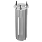 Thumbnail image #1 for Caddy CM-20 Drop-In Unheated Dish Dispenser, Open, Self-Leveling Adjustable Cylinder, for 5-7/8"–7-1/4" Round Plates