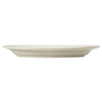 Thumbnail image #1 for Libbey Porcelana Cream 740-901-118 Porcelain Plate, 11-1/2 in Round, Rolled Edge, Cream White