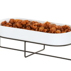 Thumbnail image #1 for Cal-Mil Madison 23864-4-13 Platter Riser, 20.5"W x 8.25"D x 4"H, Black Powder-Coated Wire