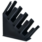 Thumbnail image #1 for ATSMFG Mama Lucy MLY-CLSO-4BK Countertop Organizer, 4-Section, Slanted, Black Case of 6