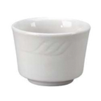 Thumbnail image #1 for Vertex China Sausalito SAU-4-G 7 oz China Bouillon Cup, Sculpted Lines, Cilantro Case of 3 Dozen