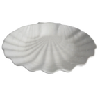 Thumbnail image #1 for G.E.T. Bugambilia SC075CB Cast Aluminum Shell Serving Dish with Resin Coating, Cranberry, 22-1/2 x 20-1/2 x 4.3 in.