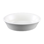 Thumbnail image #1 for Vertex China Vista VRE-61 Oval China Baker, 5-1/2" x 4", Rolled Edge, White Case of 3 Dozen