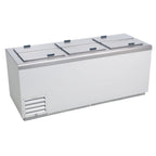 Thumbnail image #1 for Excellence Commercial Products HFF-12HC Commercial Chest Ice Cream Storage Freezer, Double Row, 80-3/4"W, Self-Contained Refrigeration