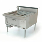 Thumbnail image #1 for Jade Range (Middleby) Titan JCS-24 Heavy-Duty Gas Chinese Dim Sum Steamer, 24-Inch, 8 Steamer Holes, 80,000 BTU
