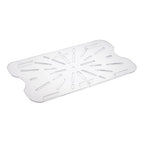 Thumbnail image #1 for CAC China PCDS-F Full-Size Clear Polycarbonate Food Pan Drain Shelf Case of 20