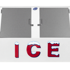 Thumbnail image #2 for Leer 3460301 Outdoor Ice Merchandiser, 46 cu. ft., Solid Door, Self-Contained Bottom-Mounted Refrigeration