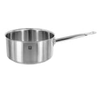 Thumbnail image #2 for Zwilling J.A. Henckels 1016840 3.2 Qt Stainless Steel 3-Ply Aluminum-Core Saucepan with Welded Stay-Cool Handle, Induction-Ready