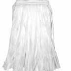 Thumbnail image #1 for ABCO CM-20008NW Large Disposable Non-Woven Mop Head, 1-1/2-Inch Narrow Band, White 1 Dozen