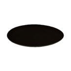 Thumbnail image #1 for Thunder Group PLST2700BL Oval Non-Slip Serving Tray, 22 x 27 in, Polypropylene, Black Case of 6